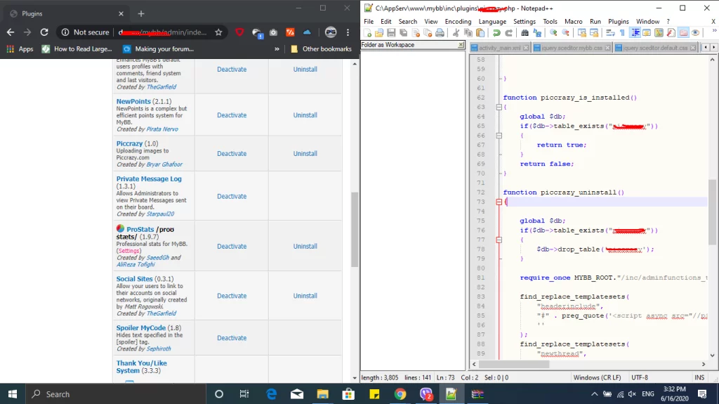 Making MyBB Plugin