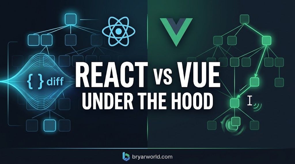 React vs Vue: what is actually different under the hood